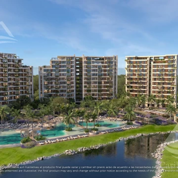 Departamento en Venta en Playa del Carmen Punta Laguna
