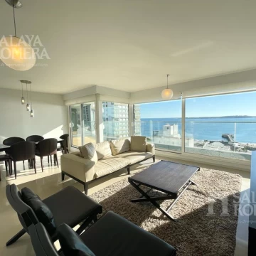 Venta Departamento - 2 Dormitorios    Dependencia - Playa Mansa con Vista al Mar REF:2402620