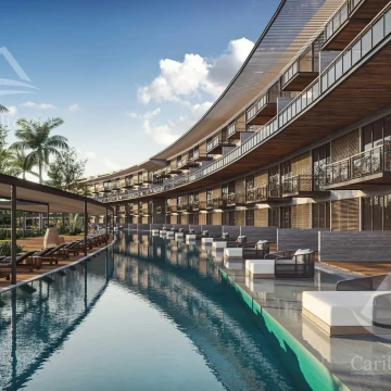 Departamento en Venta en  Playa del Carmen AWA Residences