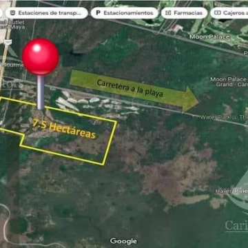 Venta terreno comercial Puerto Morelos