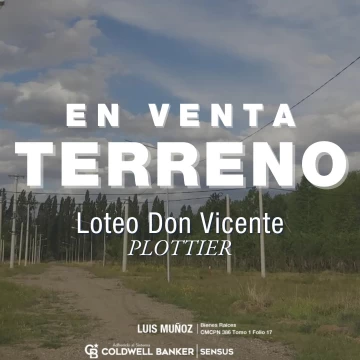 TERRENO EN LOTEO DON VICENTE DE NEUQUEN
