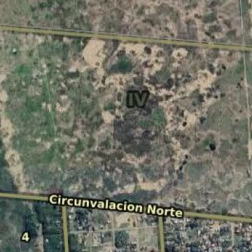 Fracción en Las Toninas sobre ruta