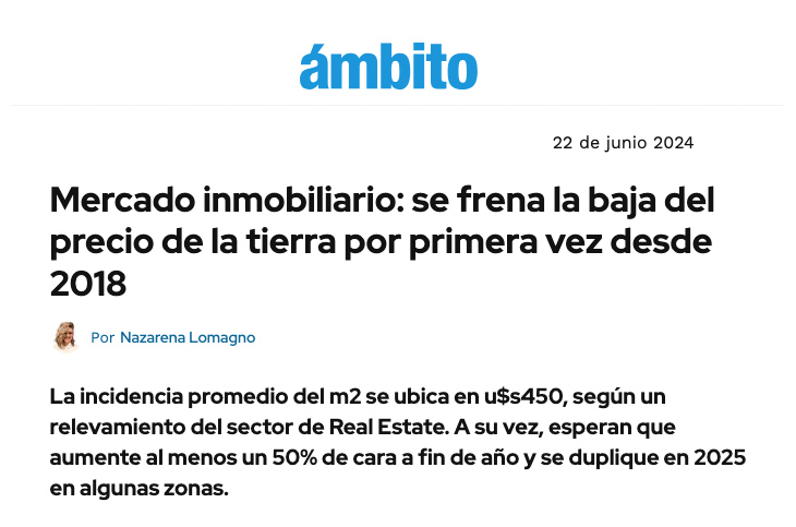 Adrián Mercado en Ámbito