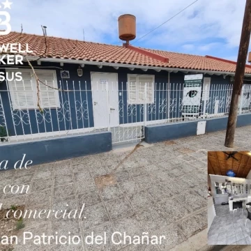 Venta de casa con local comercial 