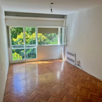 Departamento en Alquiler, 3 ambientes al frente - Tribunales-Apto profesional
