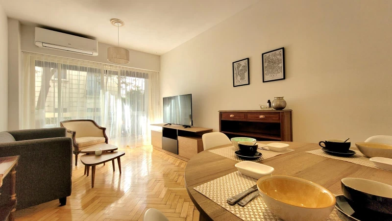ALQUILER • RECOLETA • 2 AMBIENTES • AMOBLADO