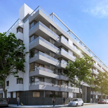 NOSTRUM PLAZA II Departamento 3 ambientes a estrenar  2 dormitorios-Montevideo