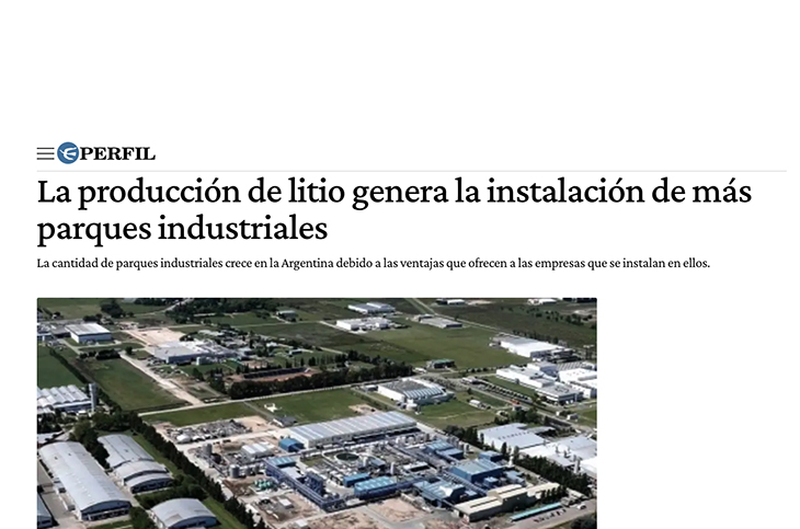 Adrián Mercado en diario Perfil.