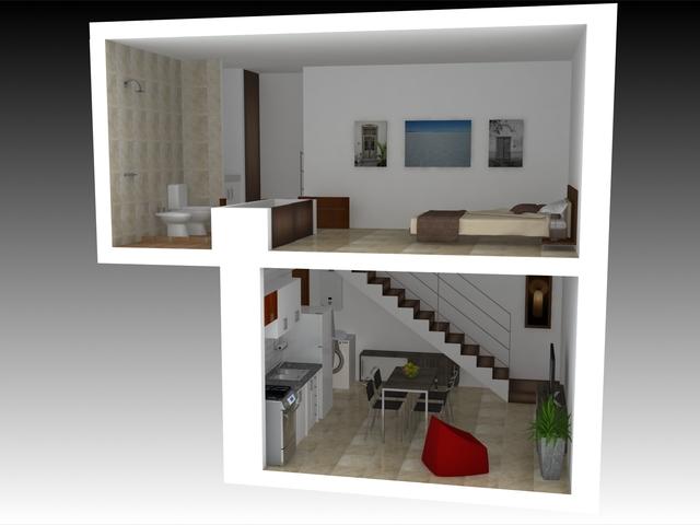 Dúplex 1 dormitorio
