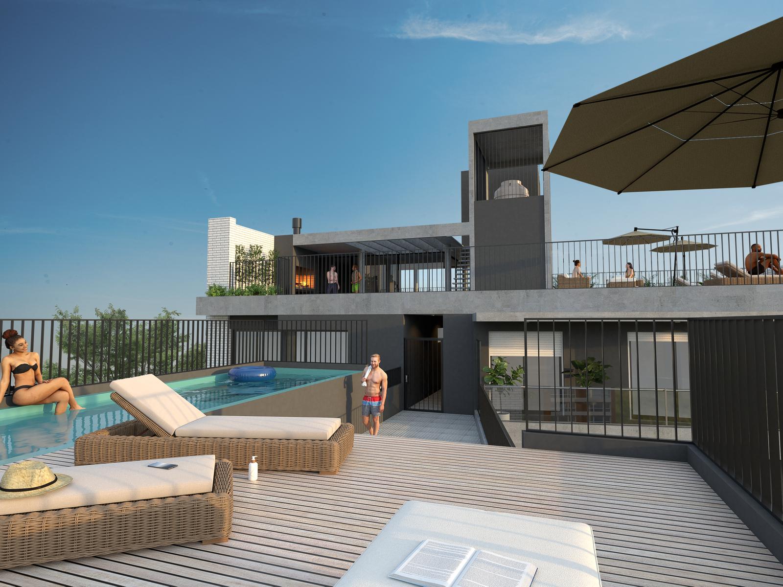 Departamento en planta baja de 2 dormitorios en venta