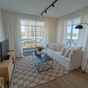 Thedy y Vélez Sarsfield - Departamento de 1 en Torre Navía en venta - Rosario Puerto Norte