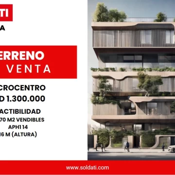 Terreno de 1006m2 en Venta