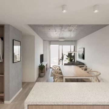 Necochea 2000 - Departamento de 1 dormitorio  a la venta - Rosario