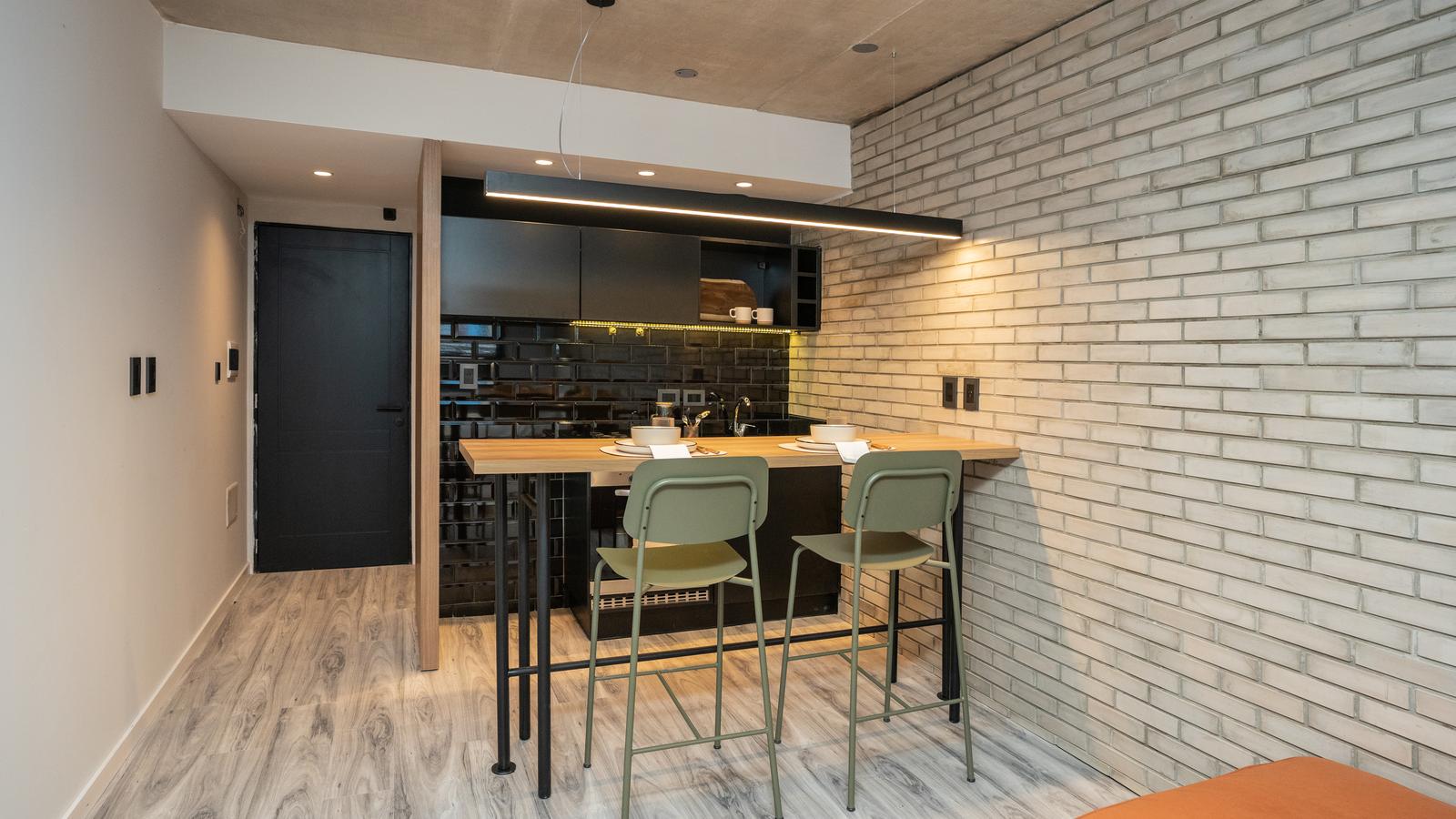 Departamento monoambiente en venta en Rosario