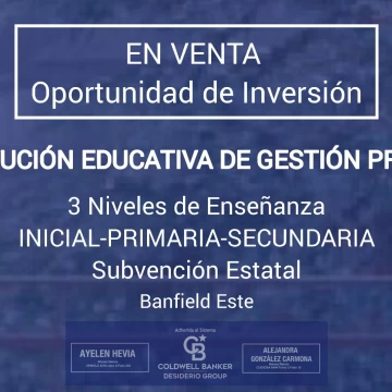 venta institucion educativa local en banfield