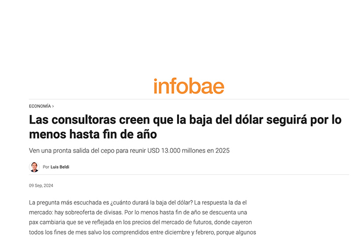 Adrián Mercado en Infobae