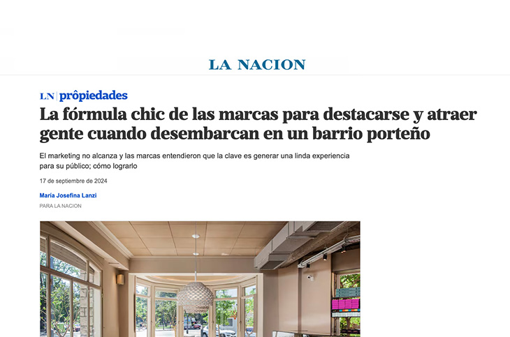 Adrián Mercado en La Nación, propiedades