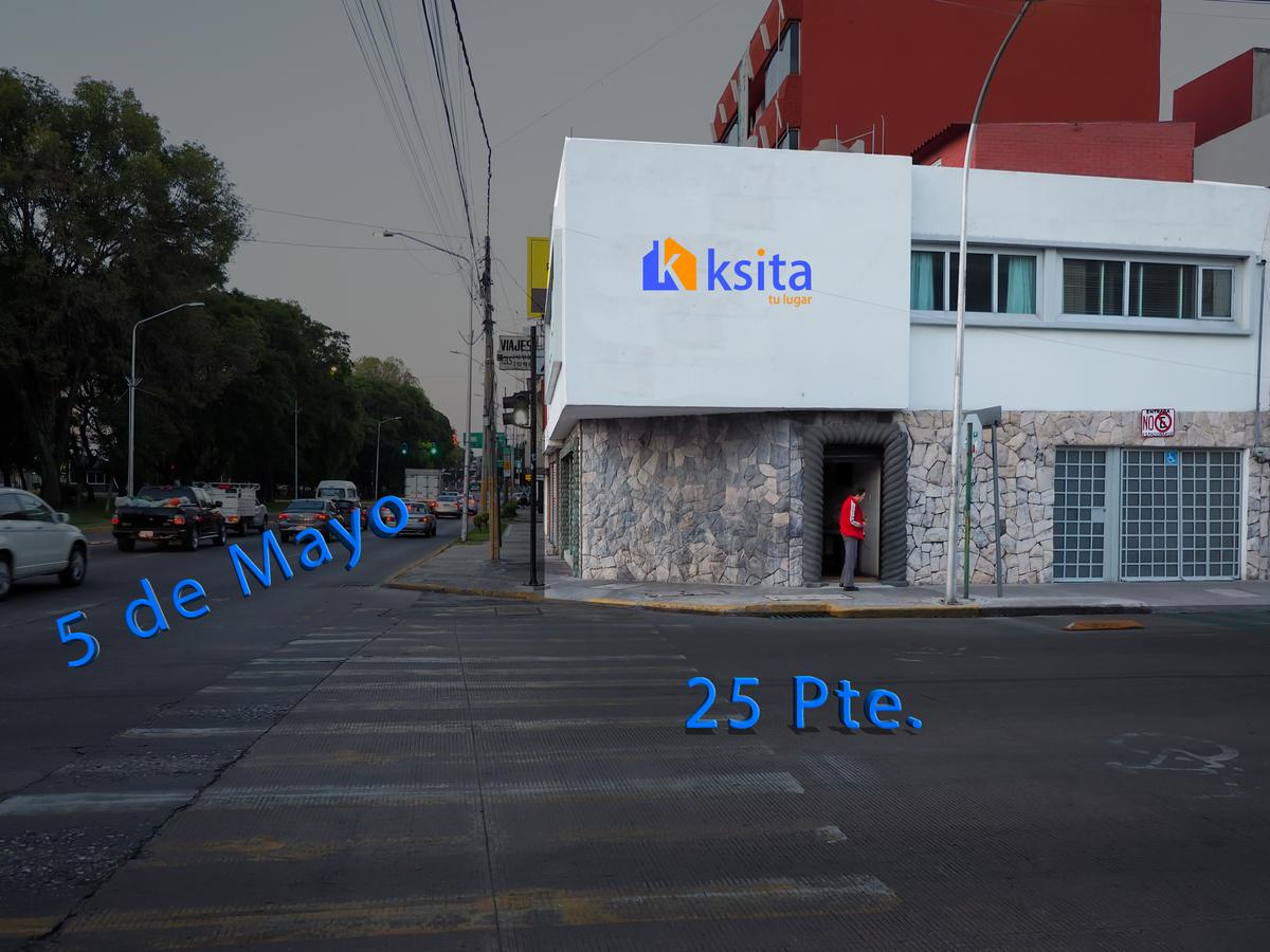 Esquina 5 de mayo y 25 Pte