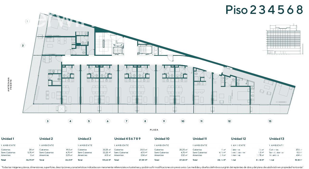 plano planta piso
