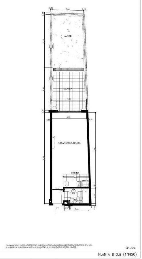 plano planta piso 2 unodad C