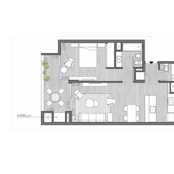 Departamento - Colegiales