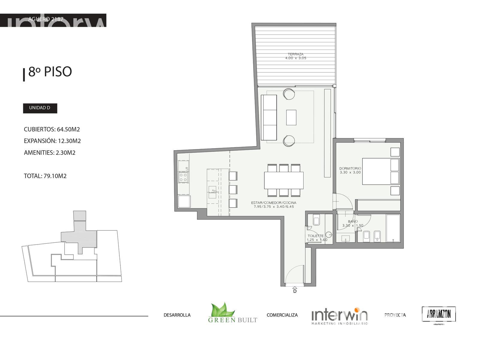 Departamento en Recoleta