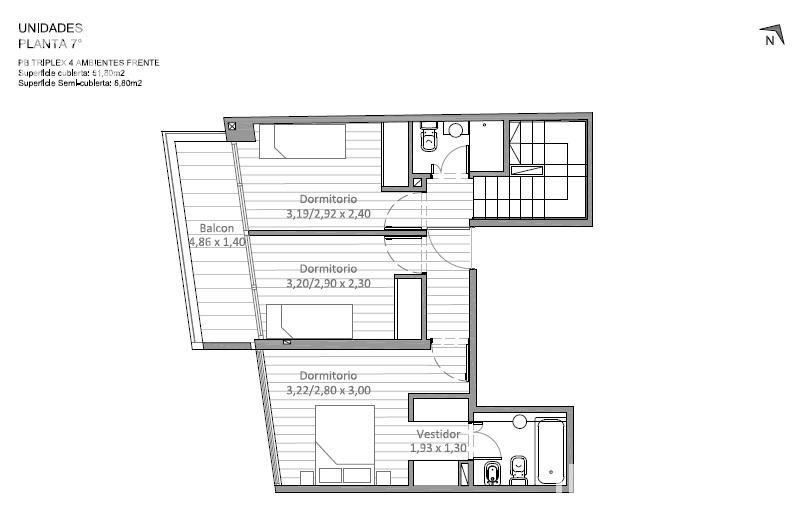 plano planta piso 7