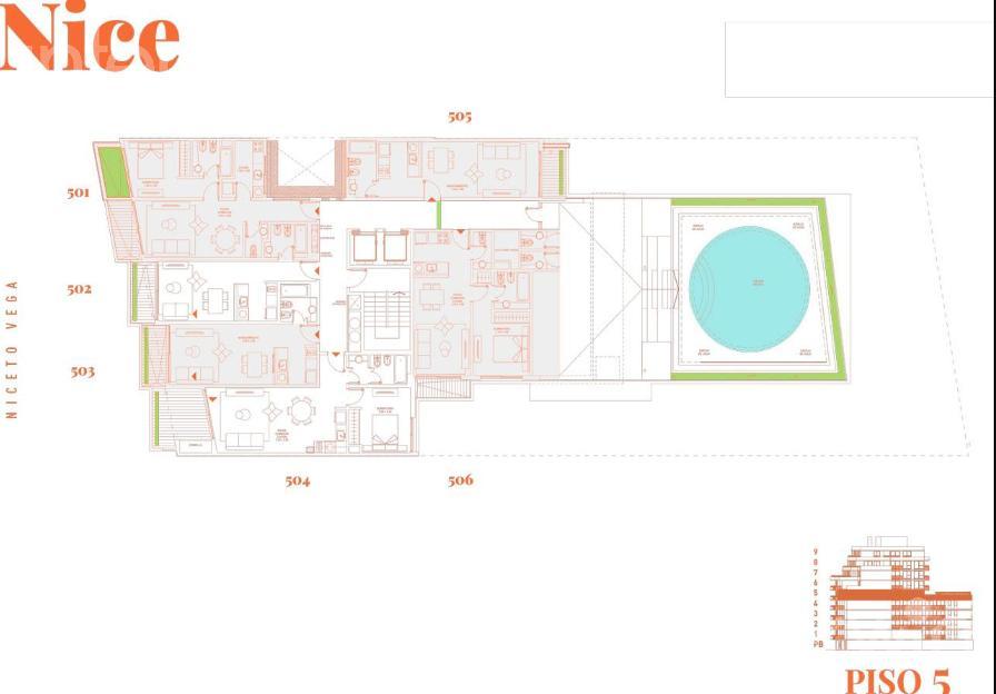 plano planta piso 5