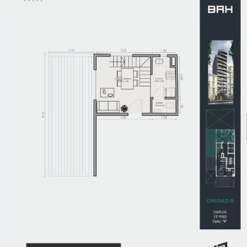Departamento - Barrio Norte