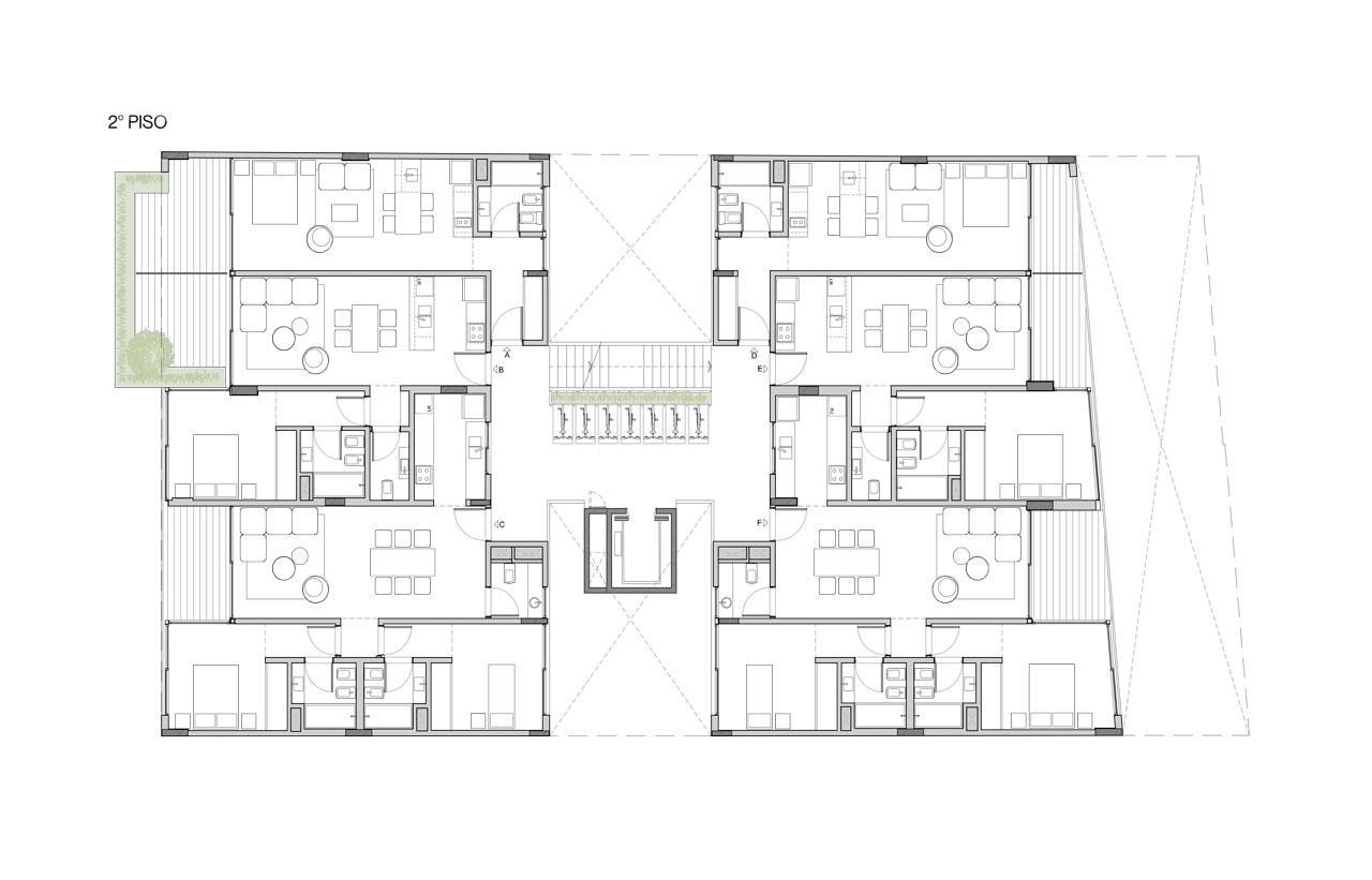 plano planta piso 2
