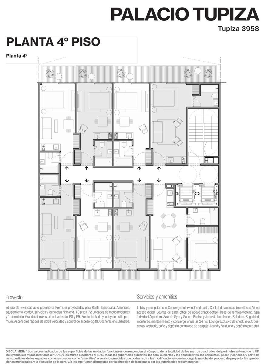 plano planta piso 4