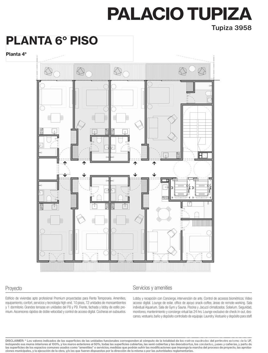 plano planta piso 6