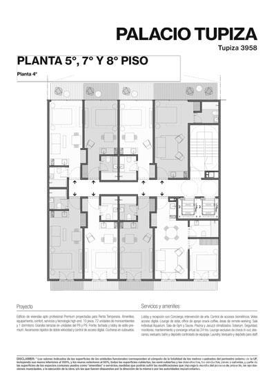 plano planta piso 7
