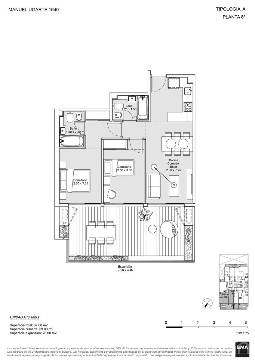 Departamento - Nuñez