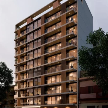 Apartamento en venta de 1 dormitorio con patio en Cordón