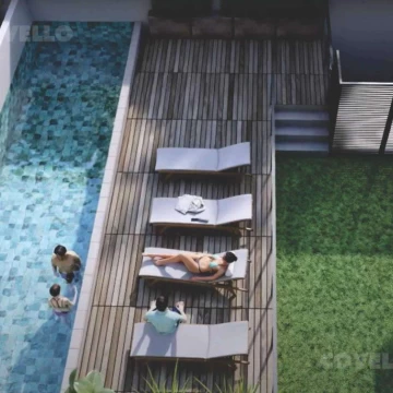 Monoambiente contrafrente en venta en Pocitos