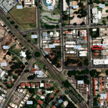 Lote en venta sobre calle Sarandí a metros de la terminal de Ómnibus 