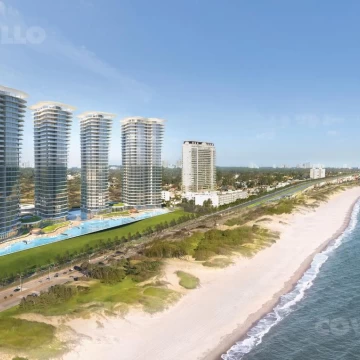 Departamento en venta Fendi Chateau 4 dormitorios Playa Mansa Punta del Este