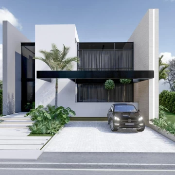Casa en construcción en Los Puentes