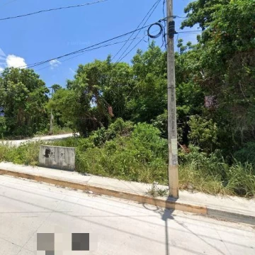 Terreno en Renta en Cancún calle Fonatur