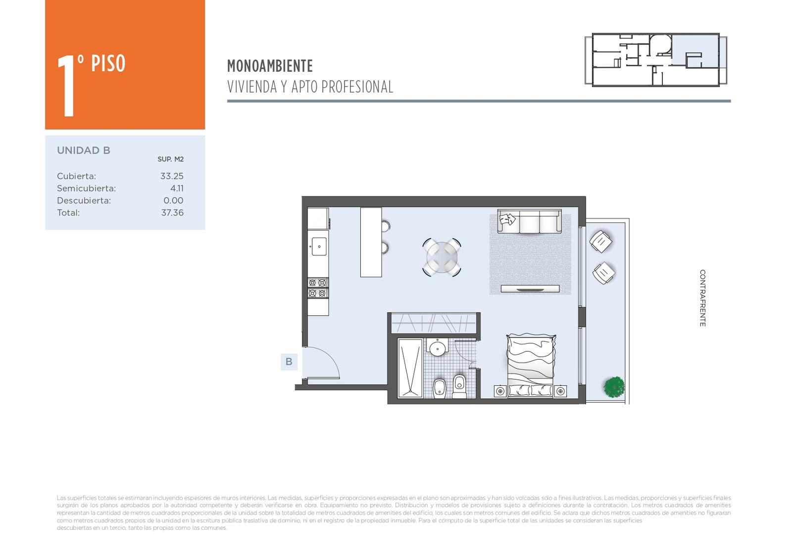 Venta Departamento en Villa del Parque