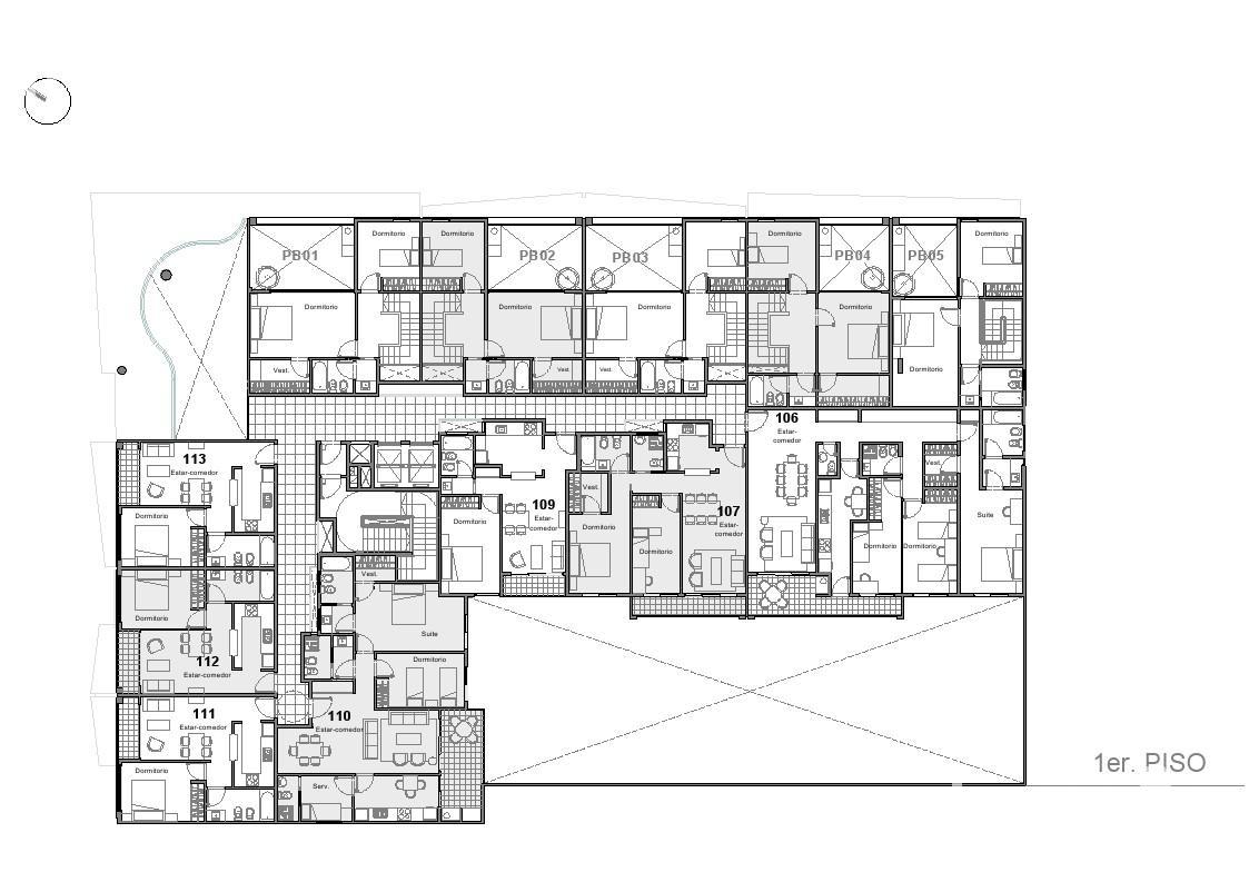 plano planta piso 1
