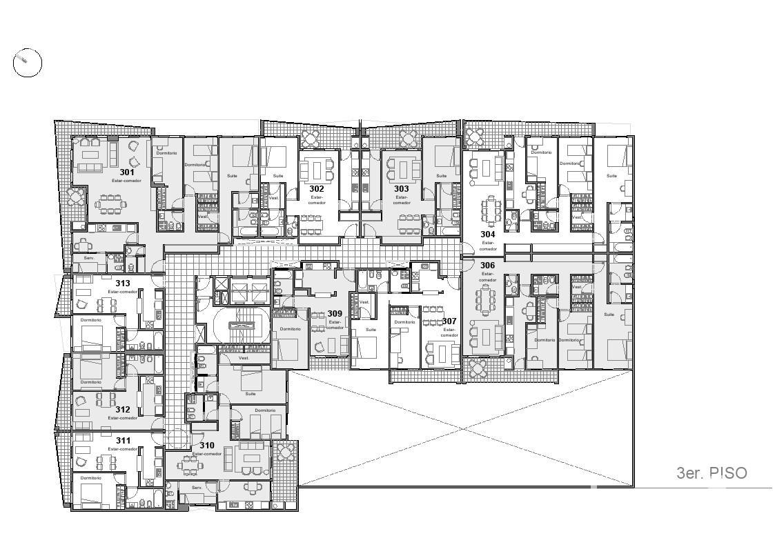 plano planta piso 3