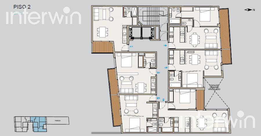 plano piso 2 Dali