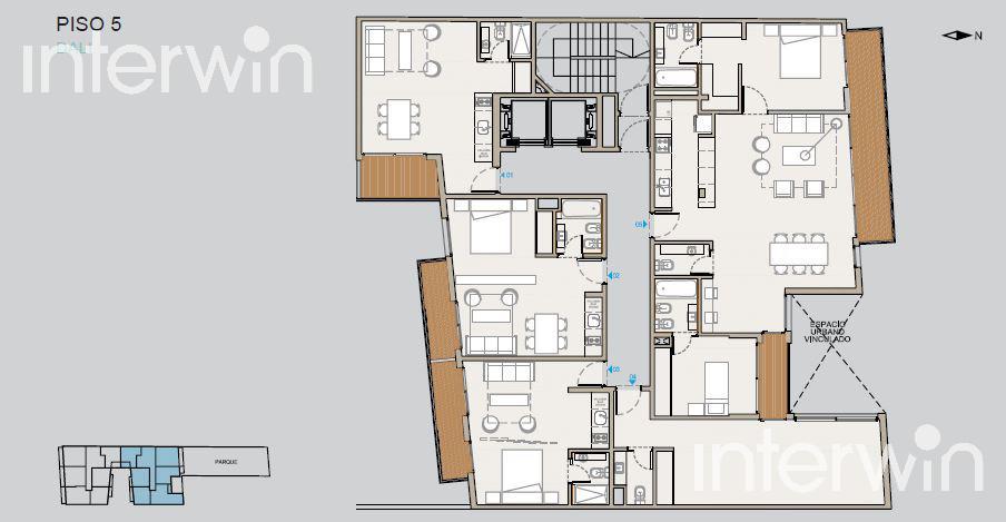 plano piso 5 Dali