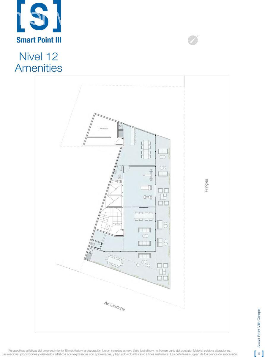 plano planta piso 12