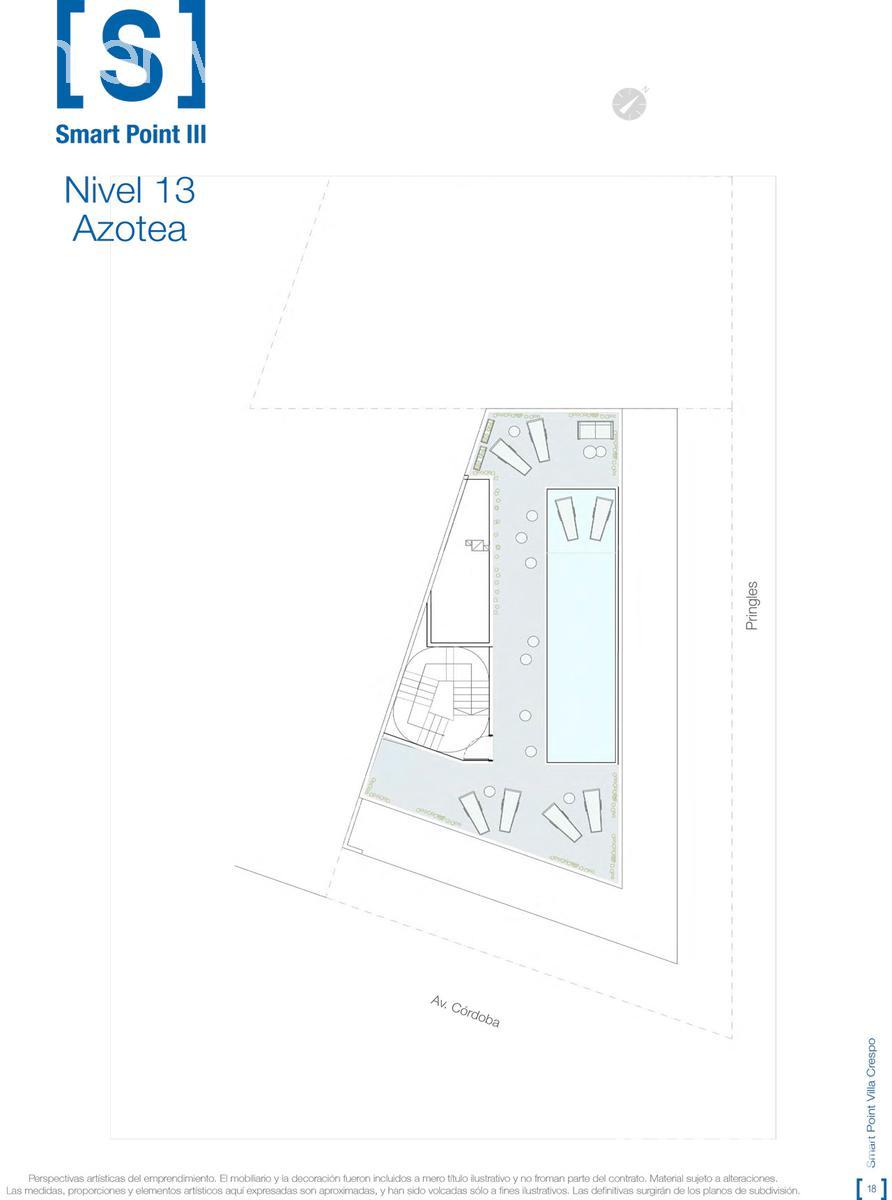 plano planta piso 13