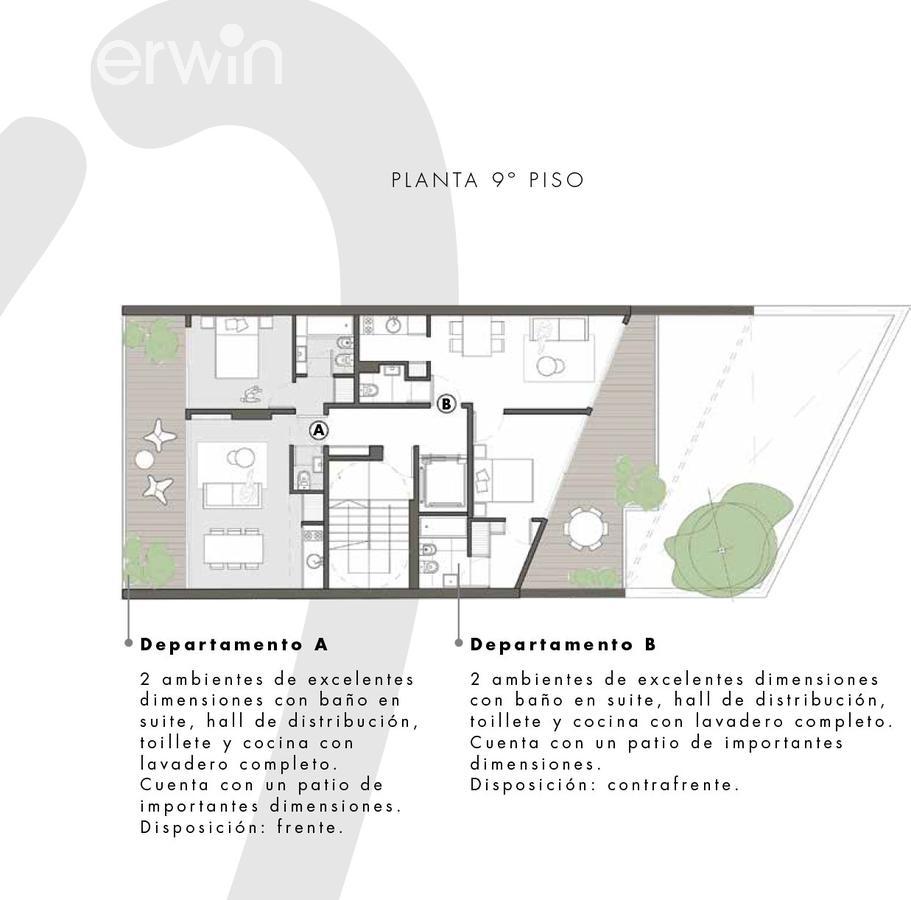 plano planta piso  9