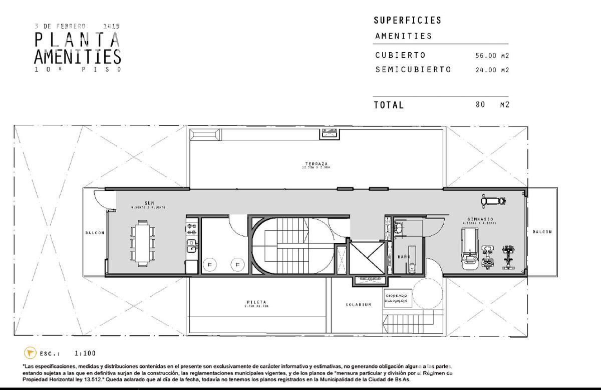 plano planta piso 10