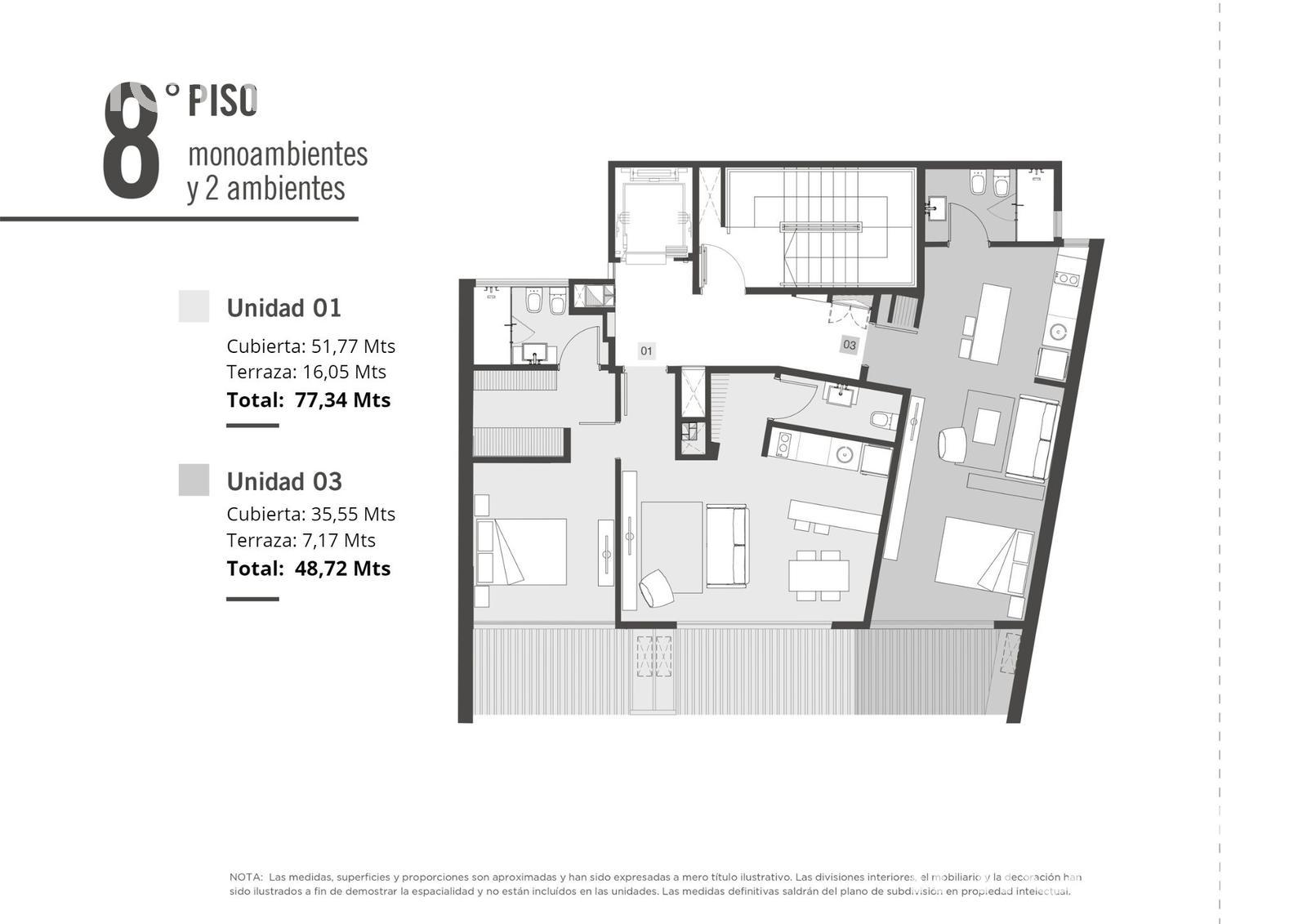 plano planta piso 8